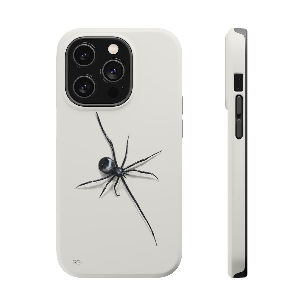 "ICY" Spider Sketch Magnetic Impact-Resistant Phone Case