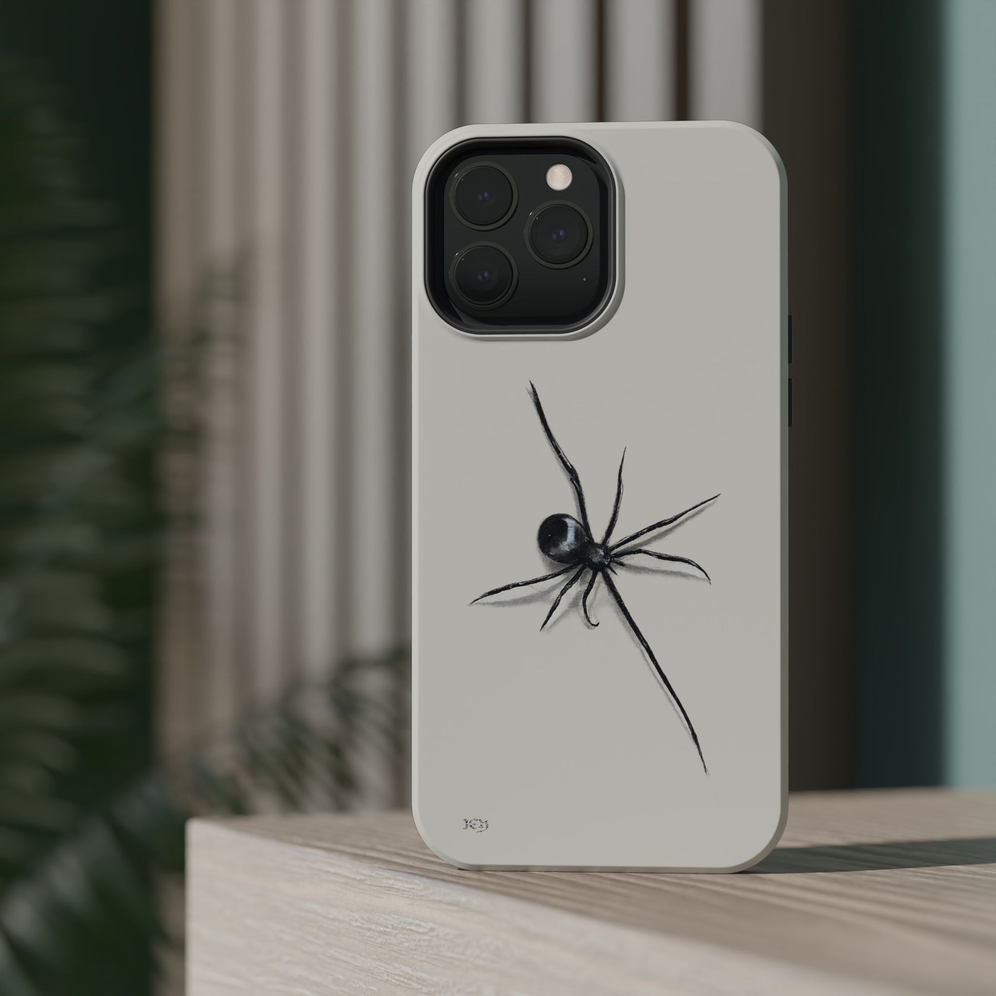 "ICY" Spider Sketch Magnetic Impact-Resistant Phone Case