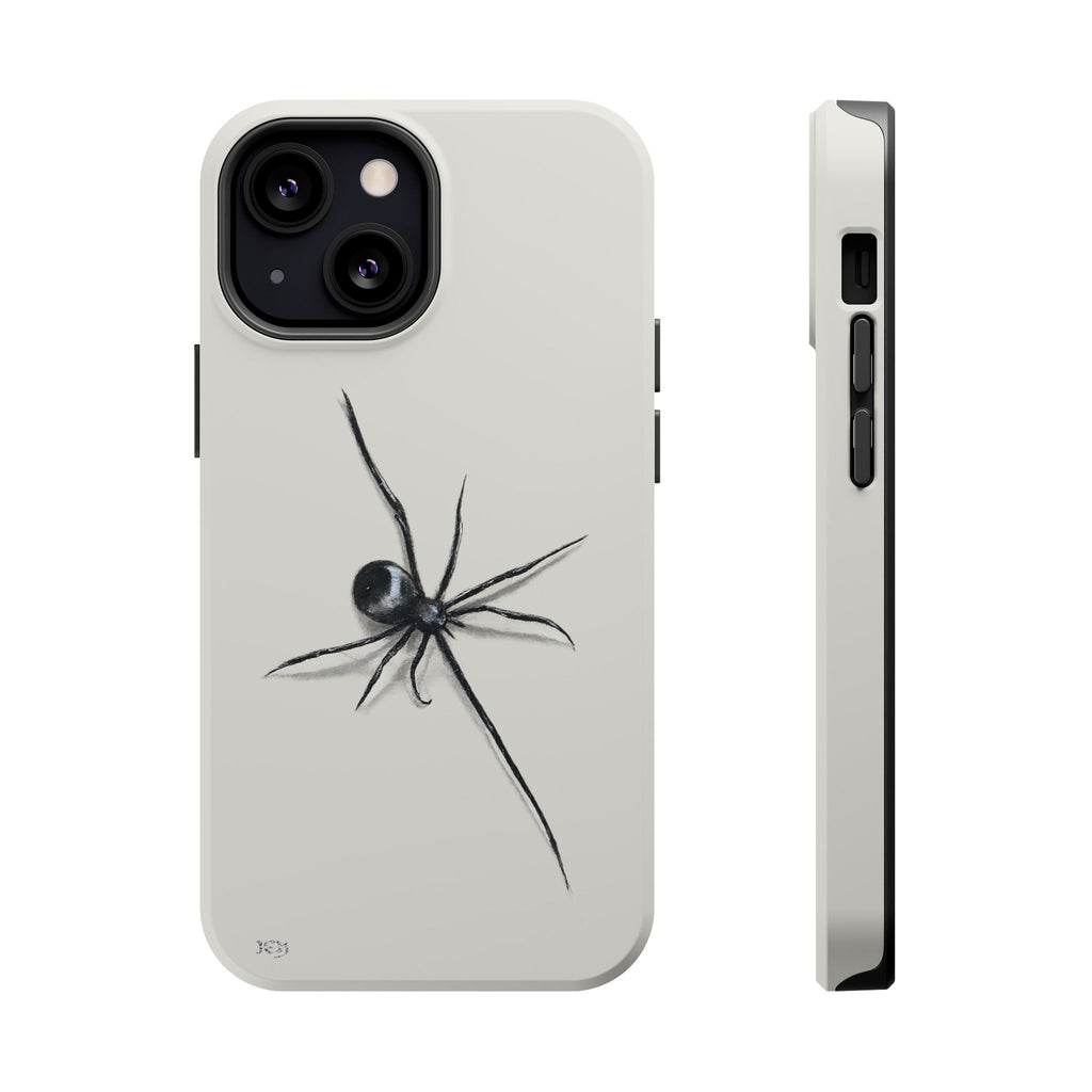 "ICY" Spider Sketch Magnetic Impact-Resistant Phone Case