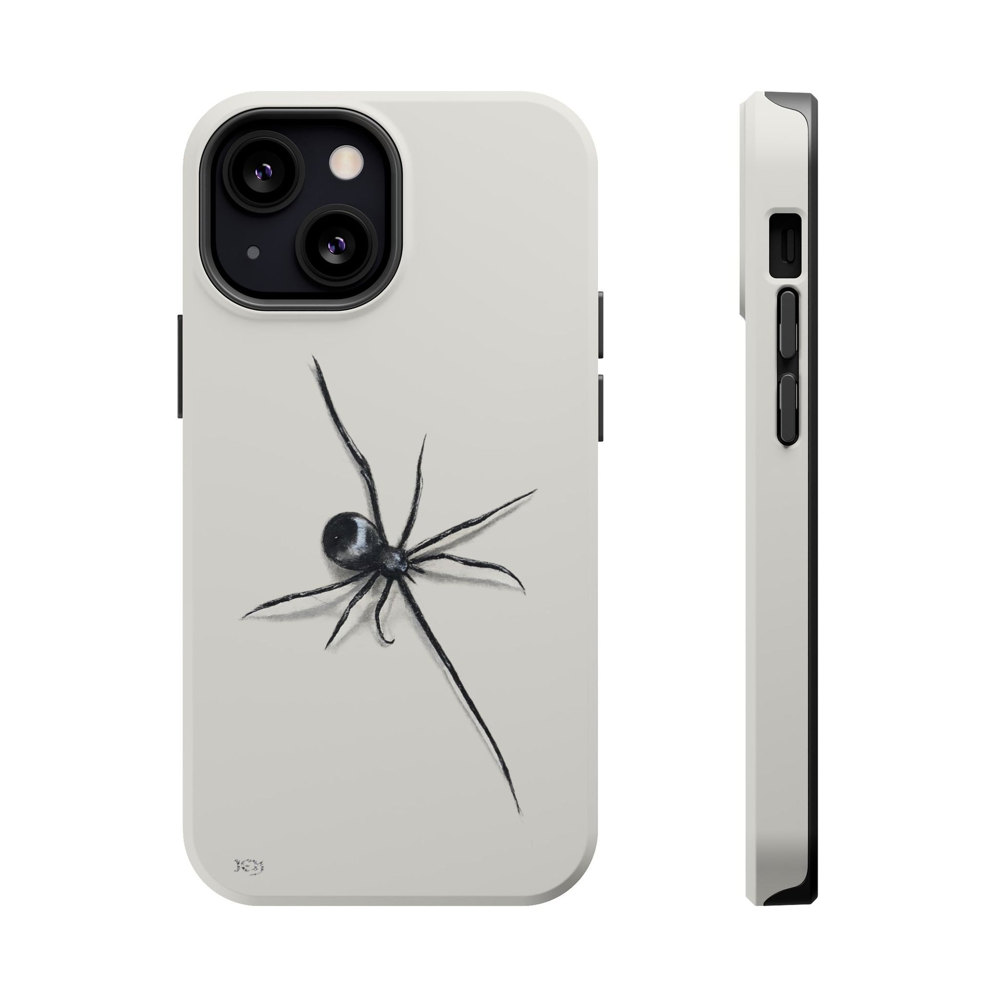 "ICY" Spider Sketch Magnetic Impact-Resistant Phone Case