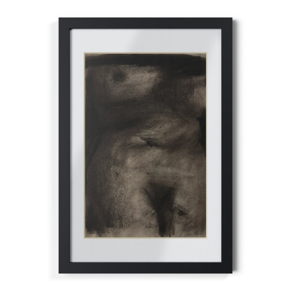 “The Price Of Intuition” Framed Posters, Black