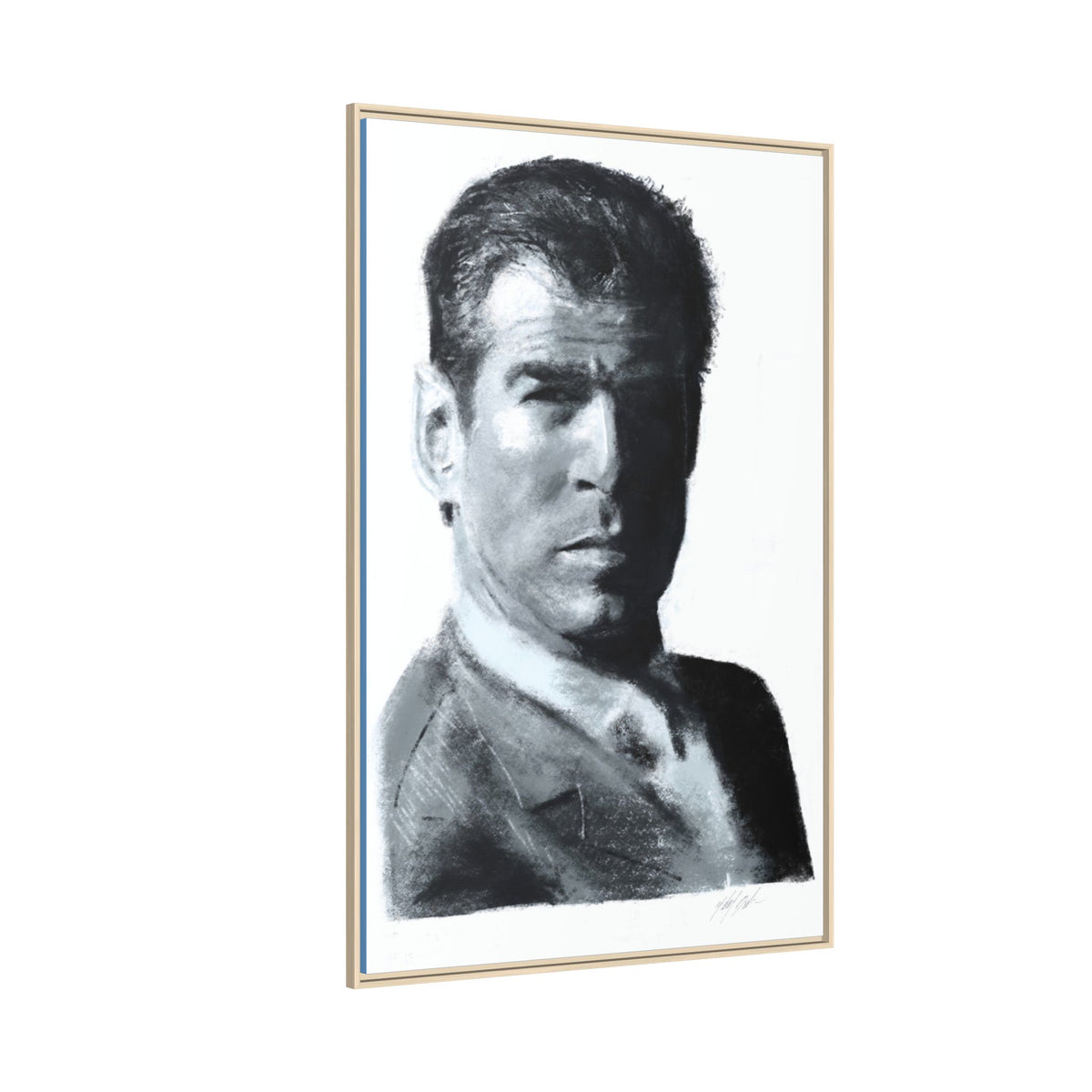 BOND Matte Canvas, Framed (Multi-color)