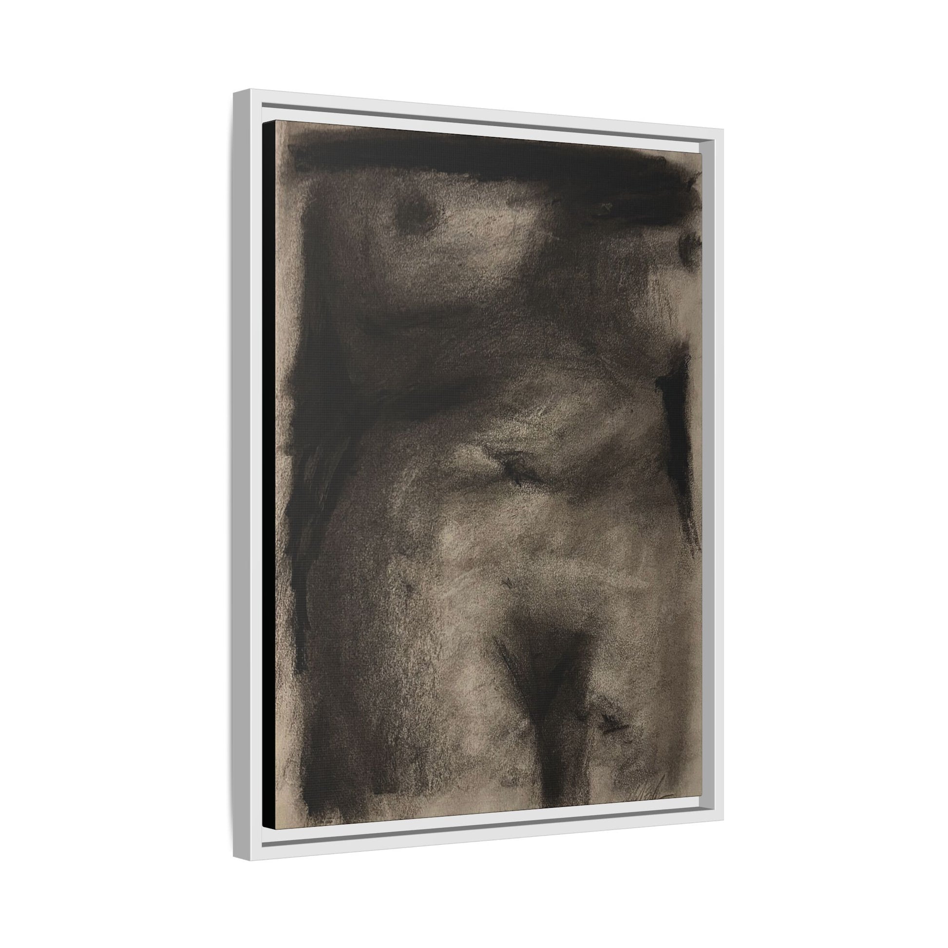 “The Price Of Intuition” Matte Canvas, Framed (Multi-color)