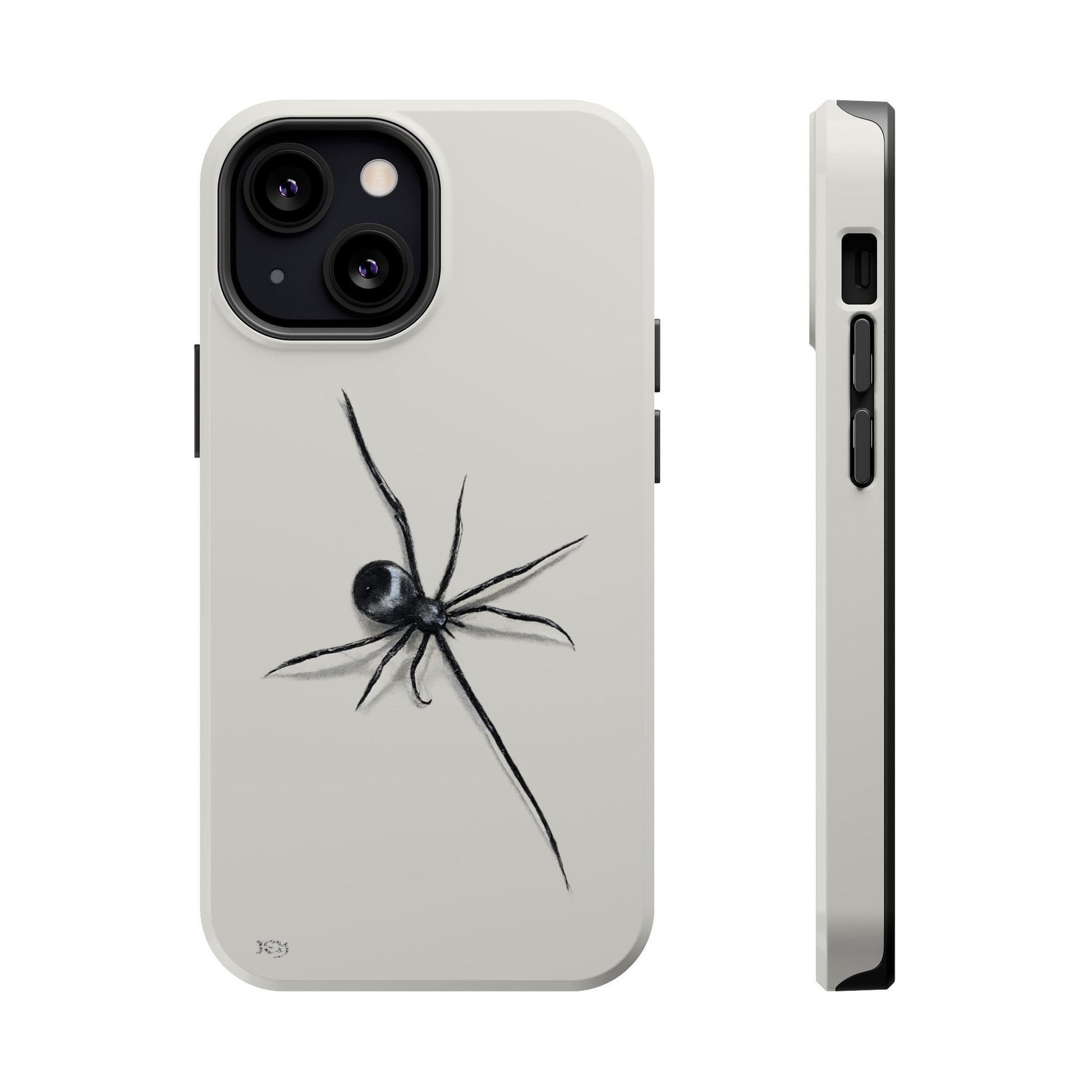"ICY" Spider Sketch Magnetic Impact-Resistant Phone Case