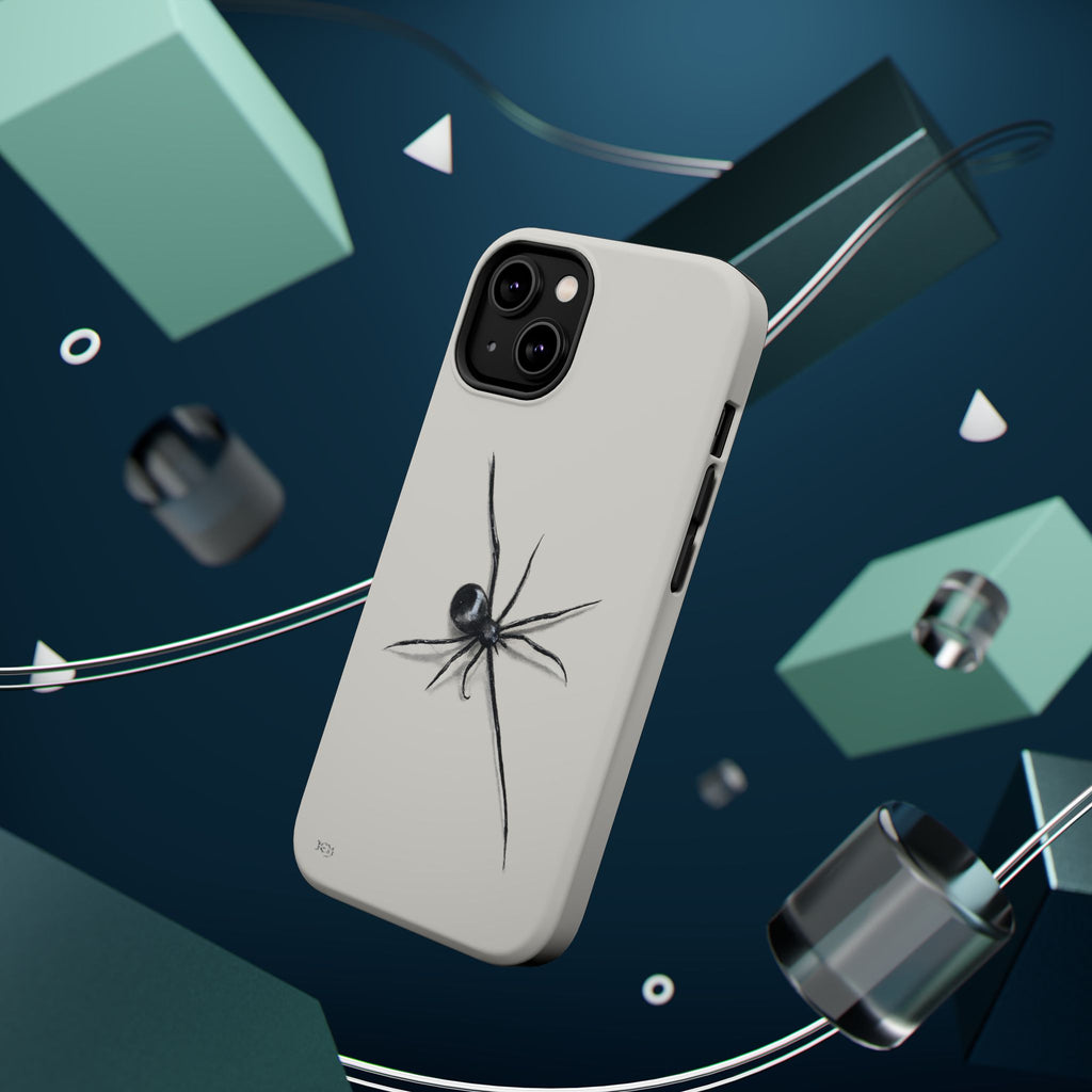 "ICY" Spider Sketch Magnetic Impact-Resistant Phone Case
