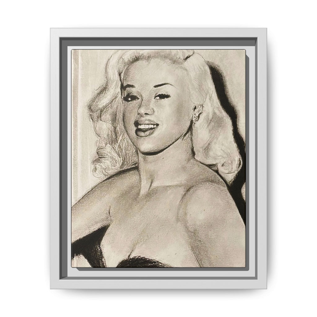 “Diana” Matte Canvas, Framed (Multi-color)
