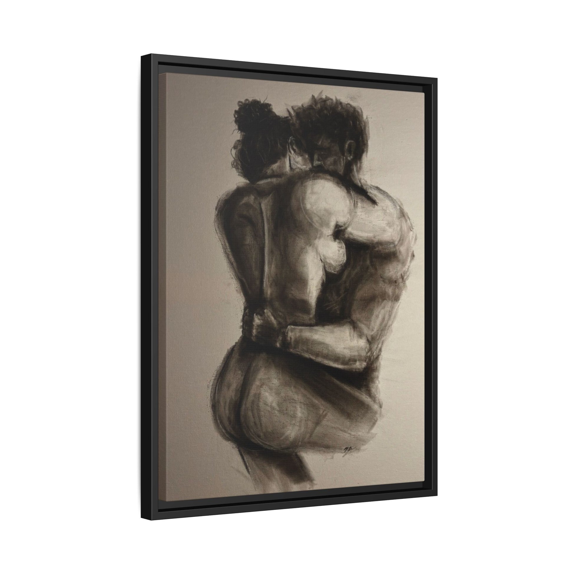 “LAST DAY ON EARTH” Matte Canvas, Framed (Multi-color)
