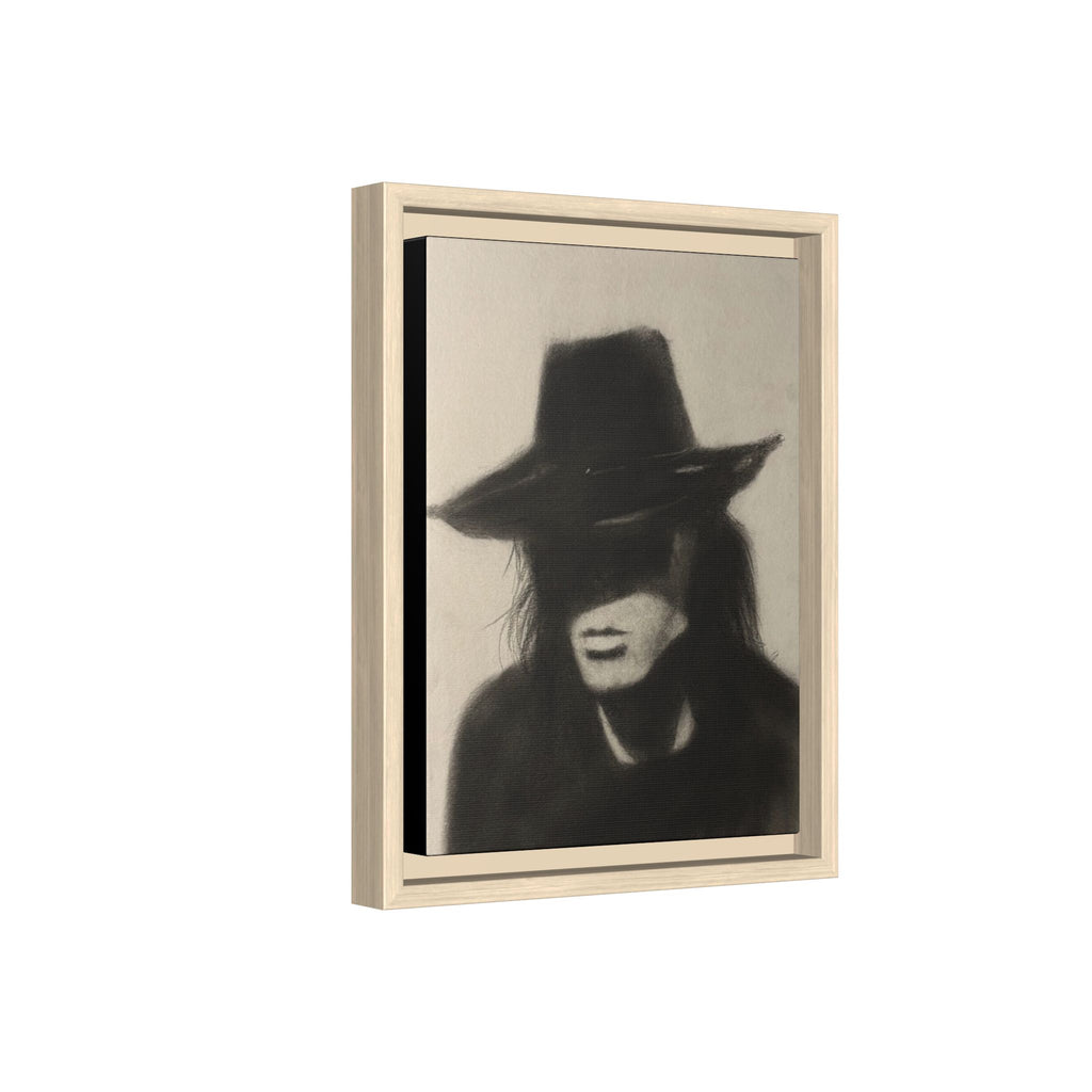 “OUTLAW” Matte Canvas, Framed (Multi-color)