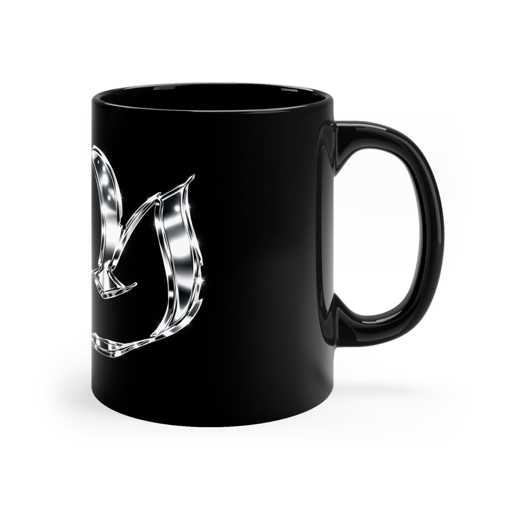 “icy” Black Coffee Mug, 11oz