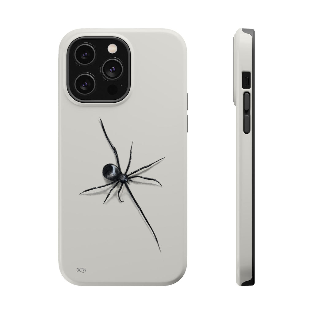 "ICY" Spider Sketch Magnetic Impact-Resistant Phone Case