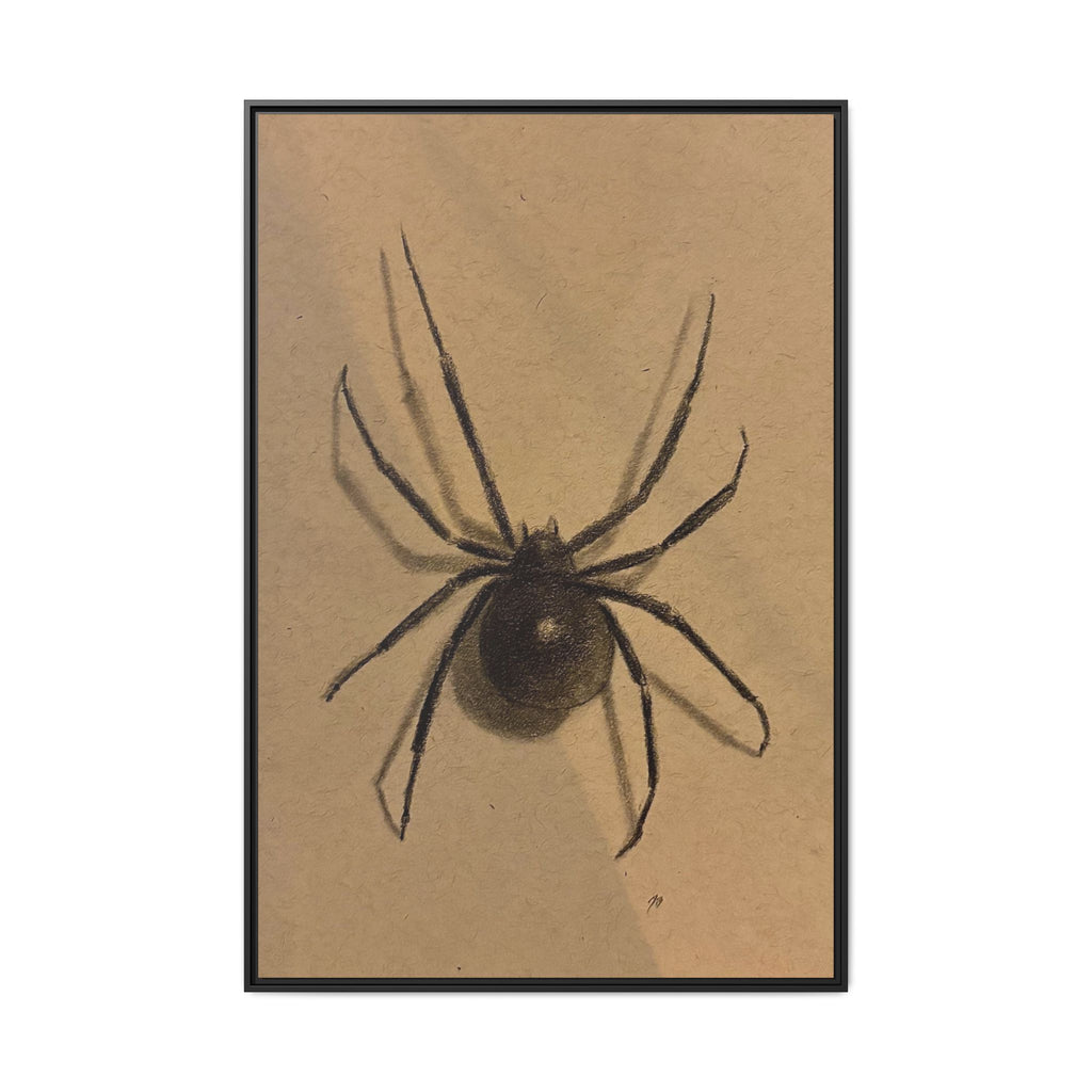 “Spider” Matte Canvas, Framed (Multi-color) Print