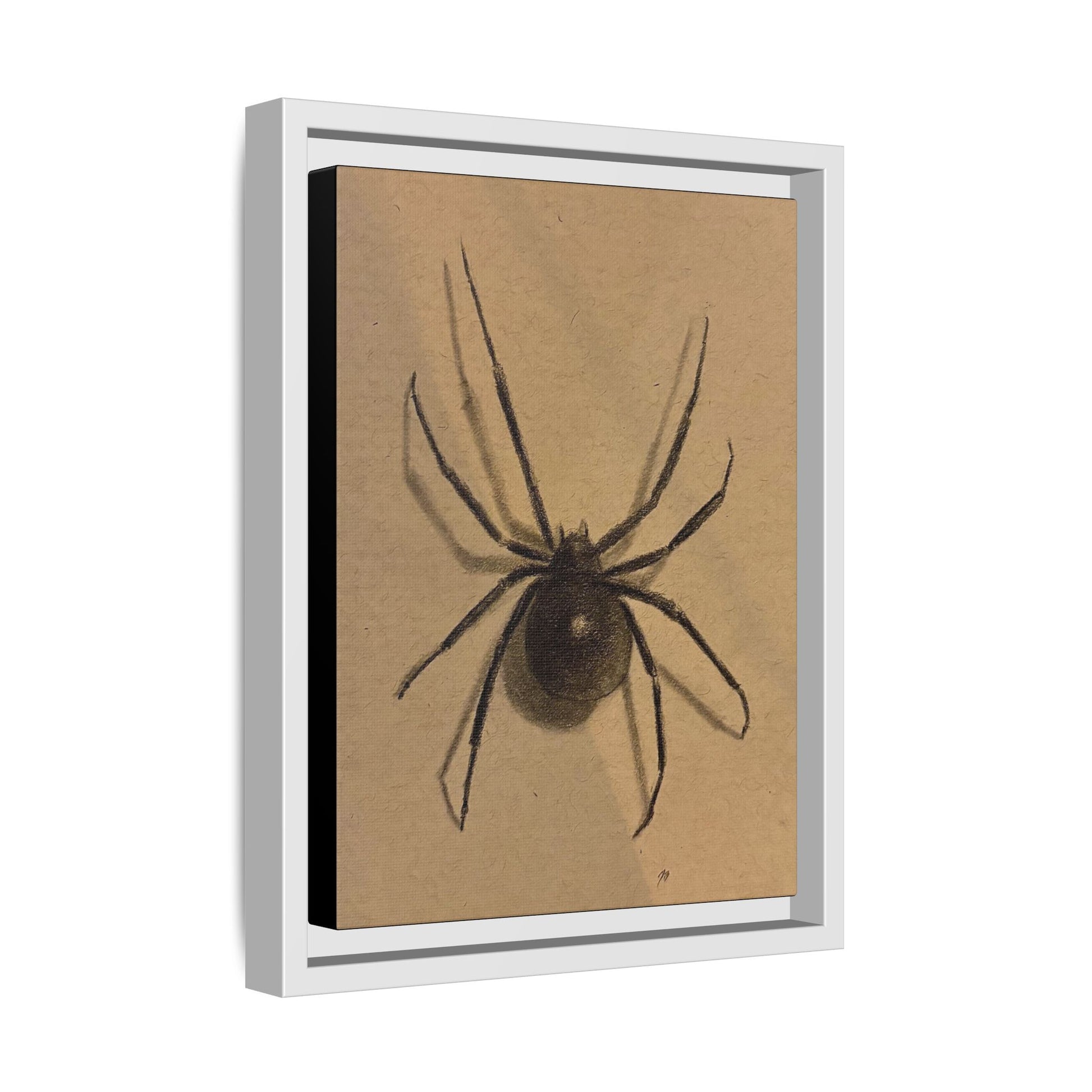 “Spider” Matte Canvas, Framed (Multi-color) Print