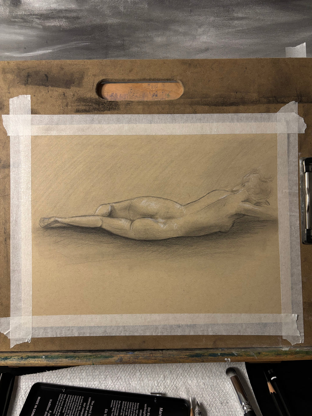 BODY STUDY NO. 5 (Medium Size: 9in X 12in)