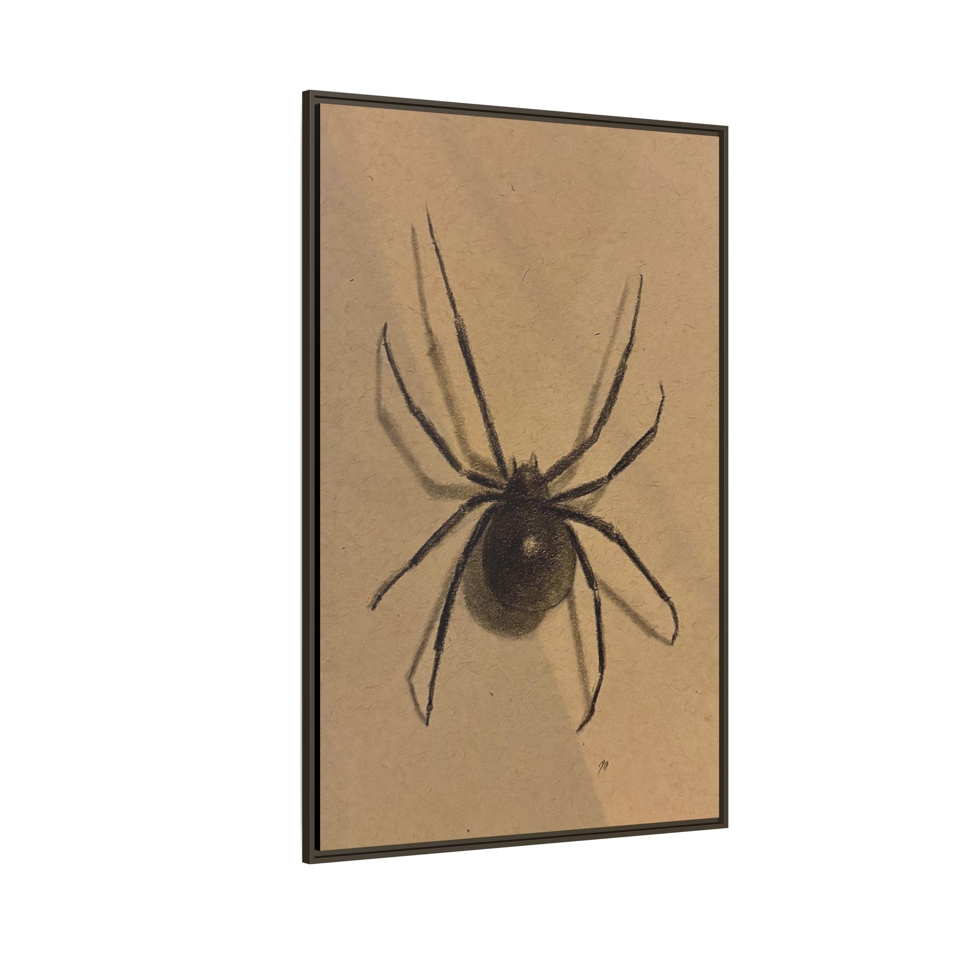 “Spider” Matte Canvas, Framed (Multi-color) Print