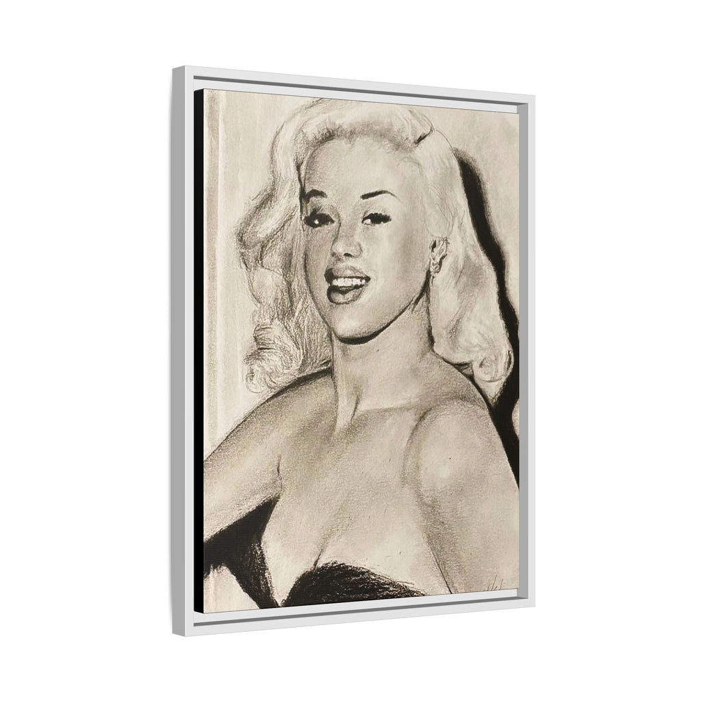 “Diana” Matte Canvas, Framed (Multi-color)