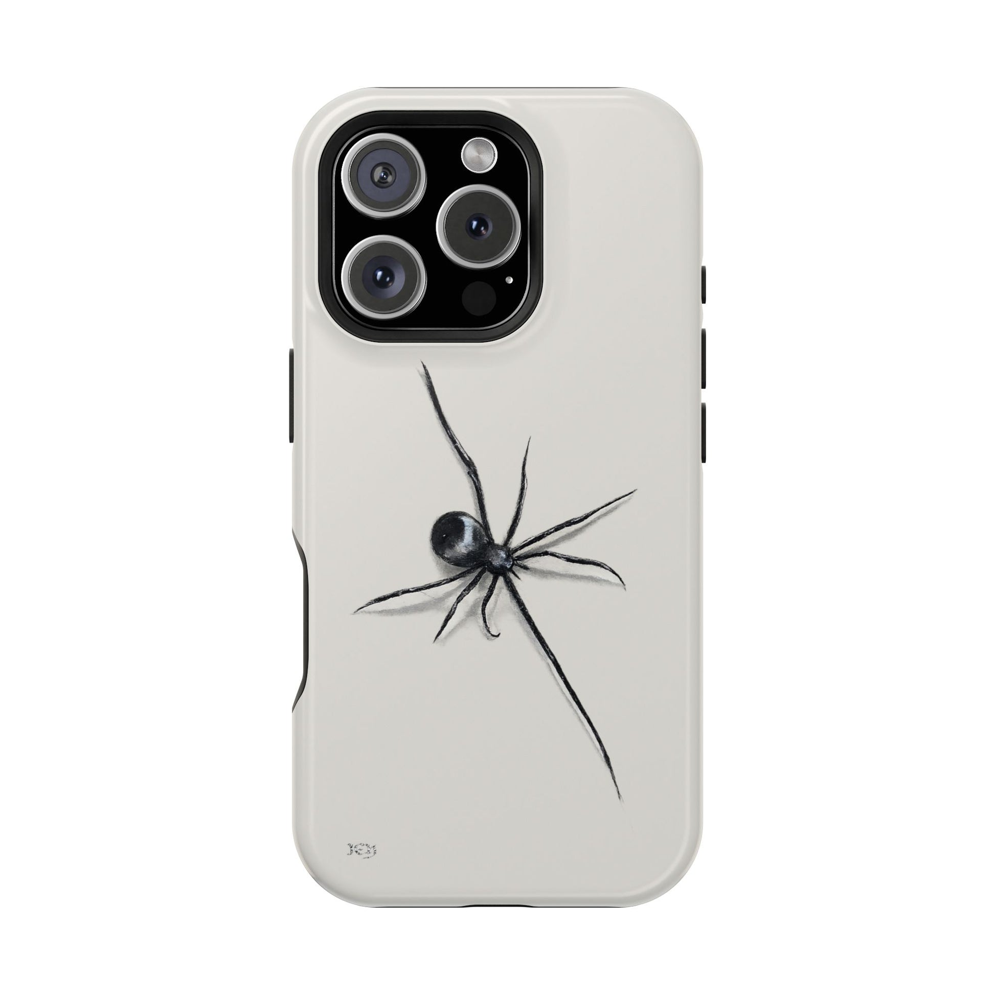 "ICY" Spider Sketch Magnetic Impact-Resistant Phone Case