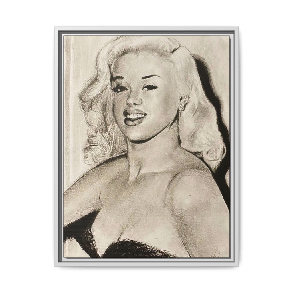 “Diana” Matte Canvas, Framed (Multi-color)