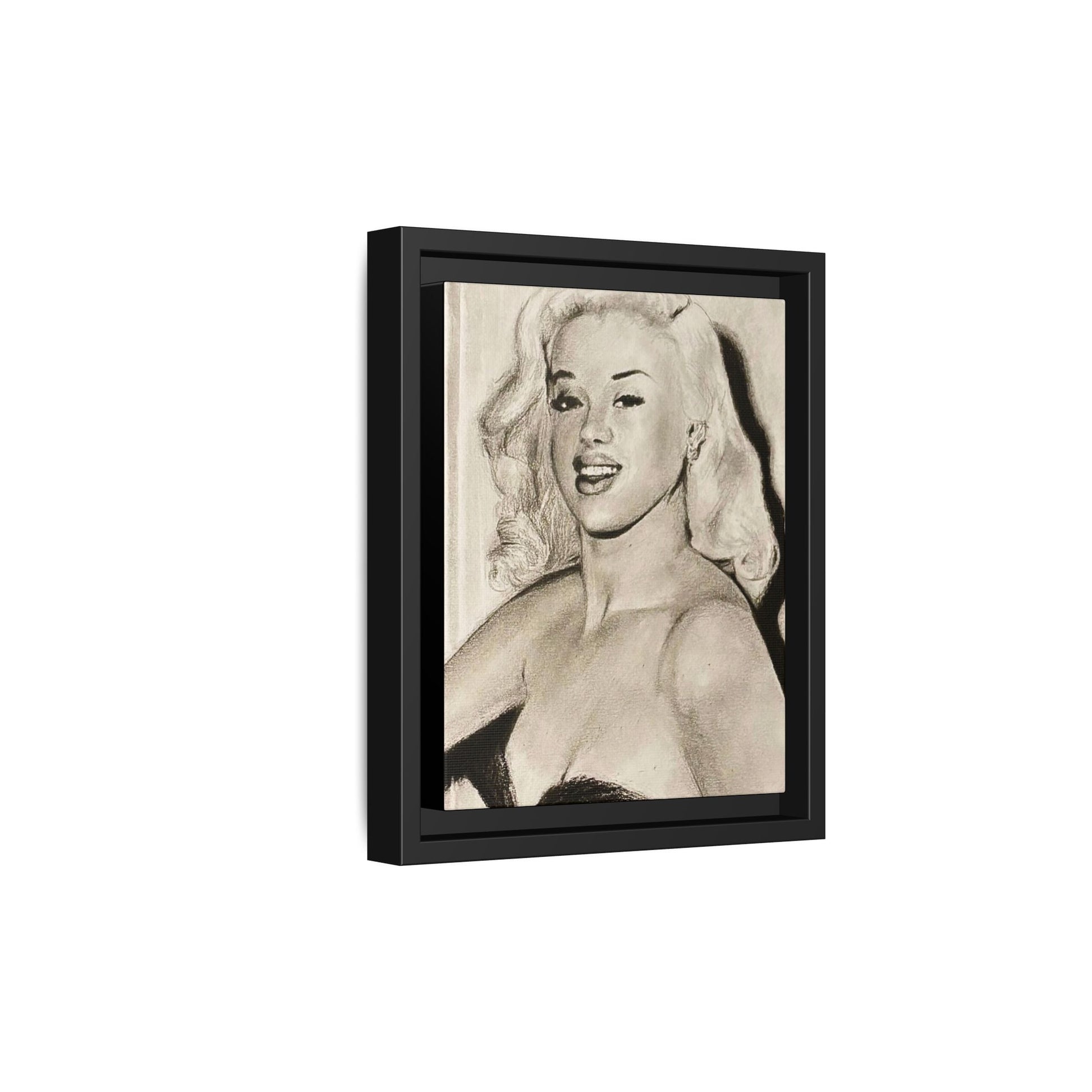 “Diana” Matte Canvas, Framed (Multi-color)
