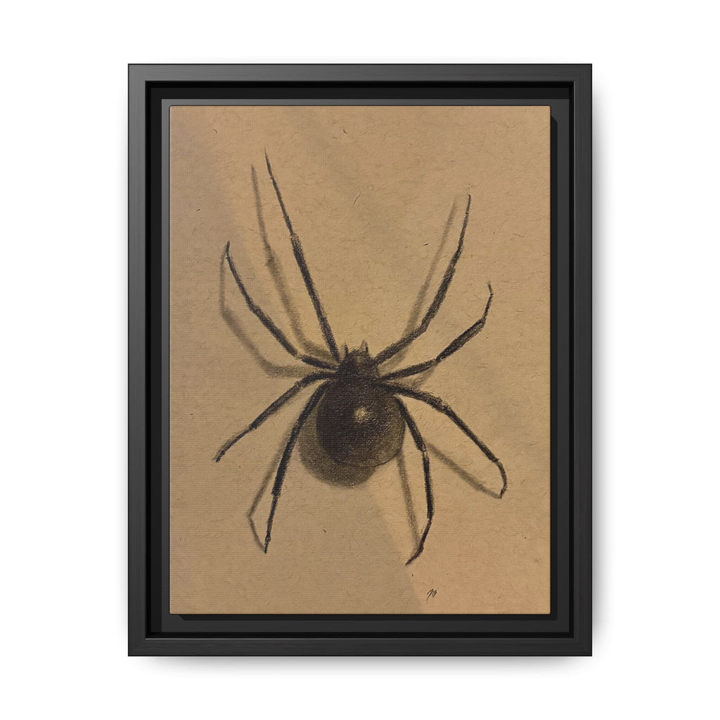“Spider” Matte Canvas, Framed (Multi-color) Print