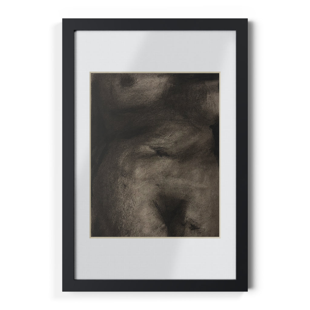 “The Price Of Intuition” Framed Posters, Black