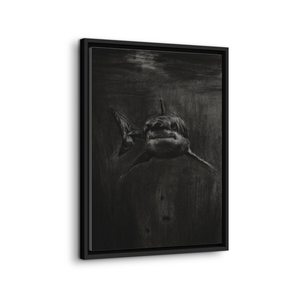 Dark Surrealist Framed Canvas Wall Art