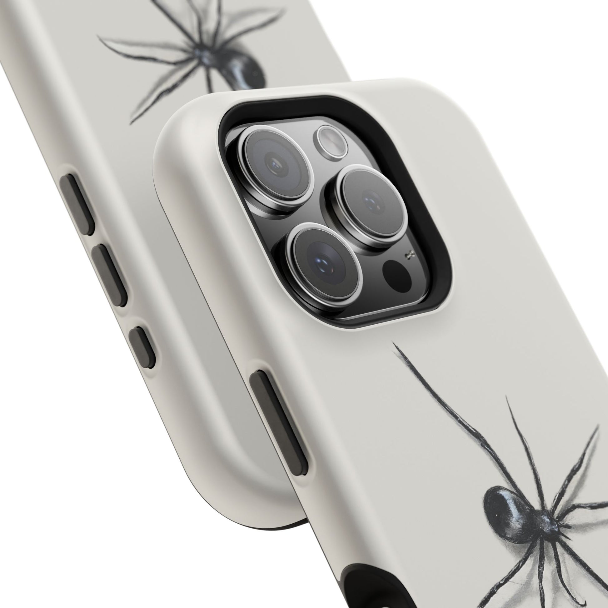 "ICY" Spider Sketch Magnetic Impact-Resistant Phone Case