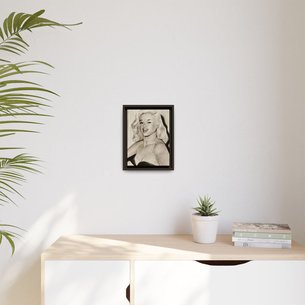 “Diana” Matte Canvas, Framed (Multi-color)