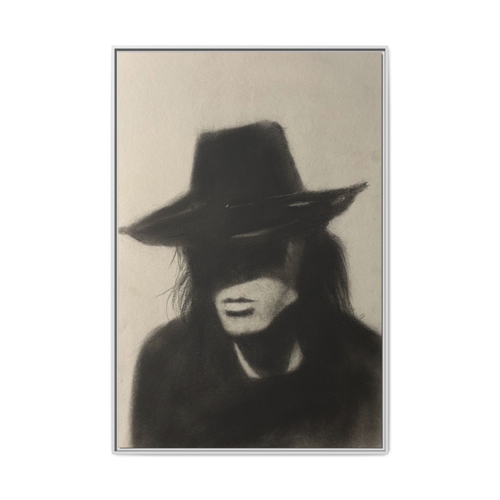“OUTLAW” Matte Canvas, Framed (Multi-color)