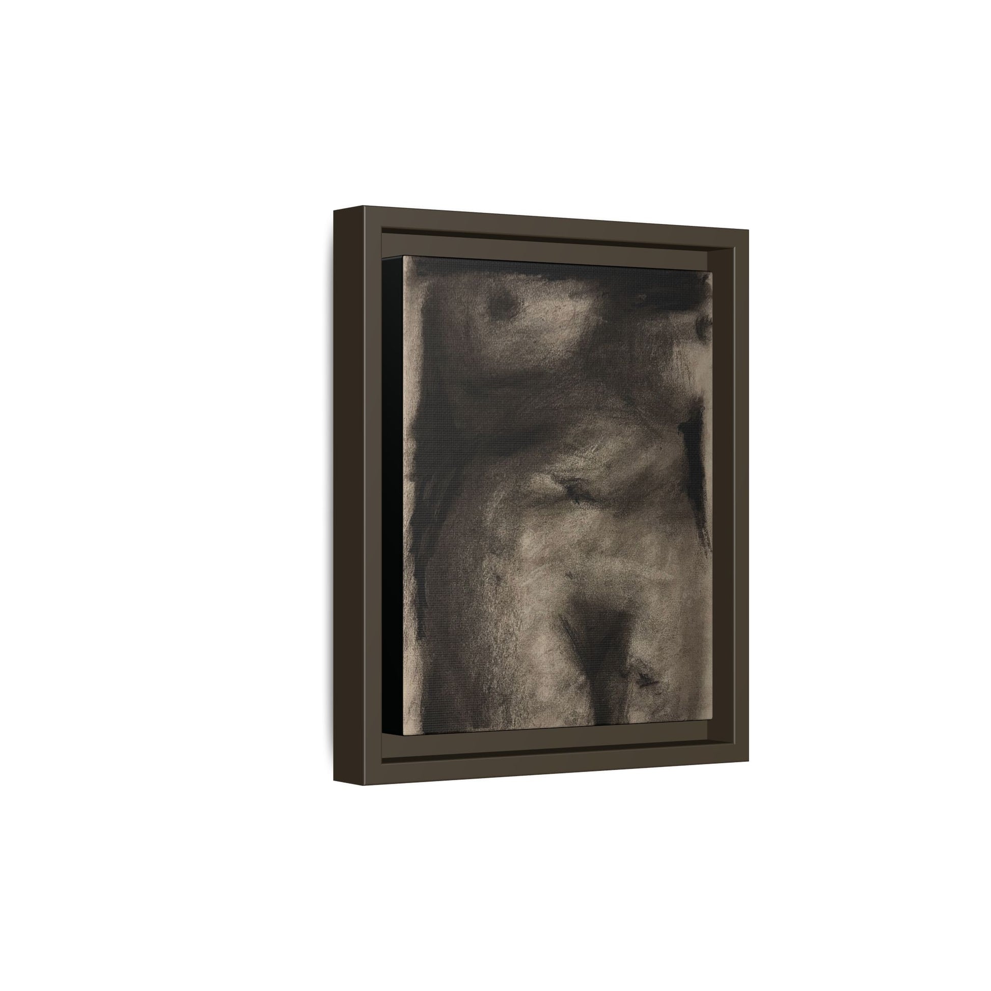 “The Price Of Intuition” Matte Canvas, Framed (Multi-color)