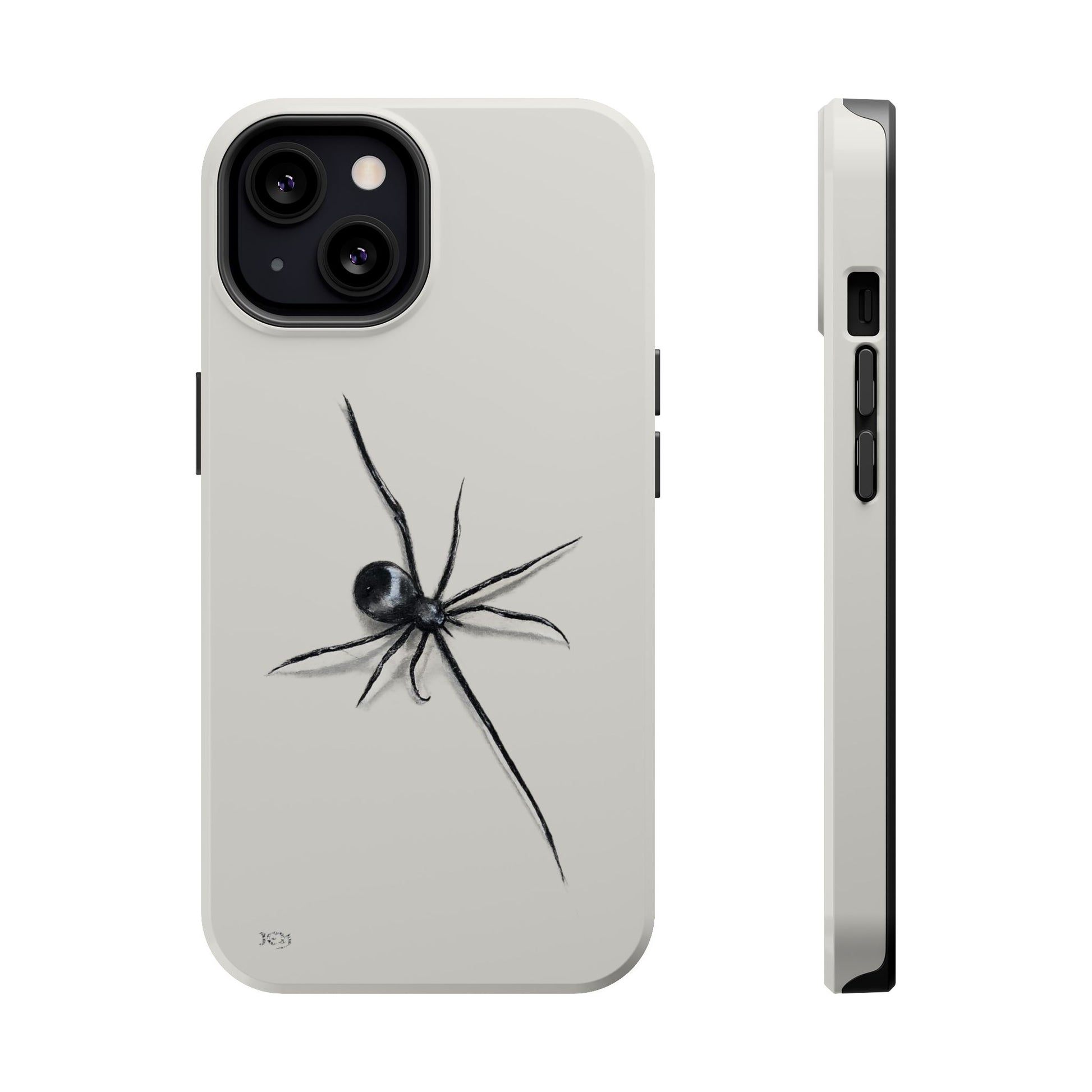 "ICY" Spider Sketch Magnetic Impact-Resistant Phone Case