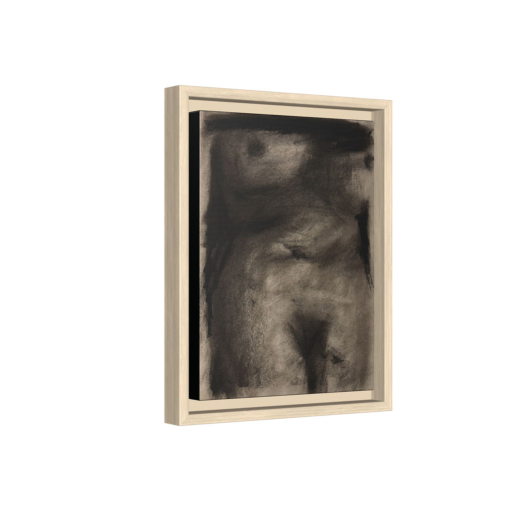 “The Price Of Intuition” Matte Canvas, Framed (Multi-color)