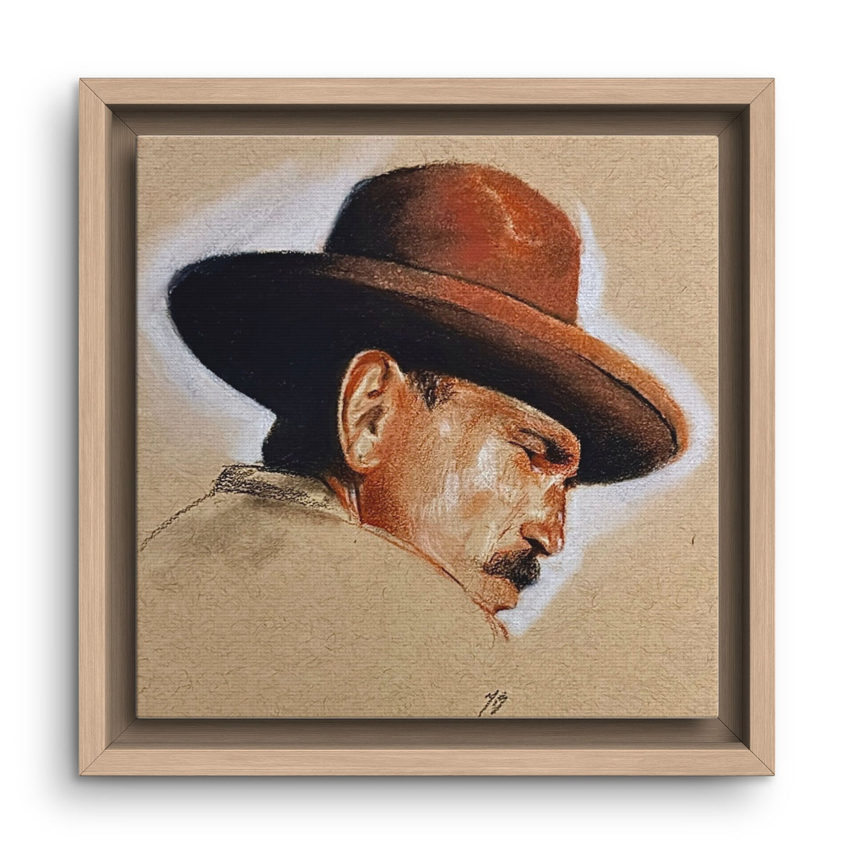 Matte Canvas, Framed (Multi-color)