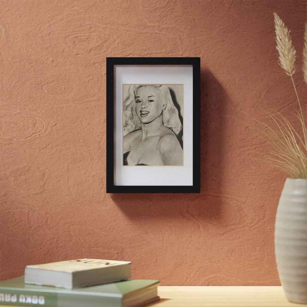 “Diana” Framed Posters, Black
