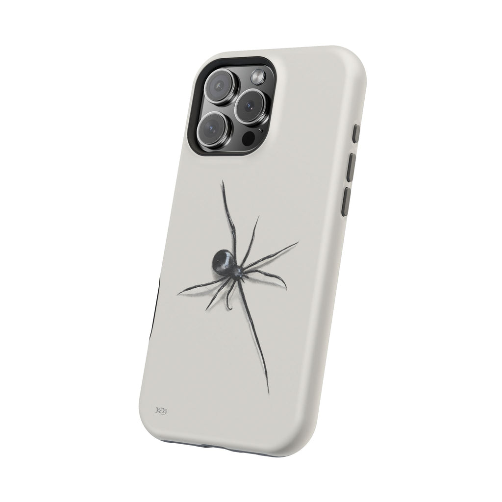 "ICY" Spider Sketch Magnetic Impact-Resistant Phone Case