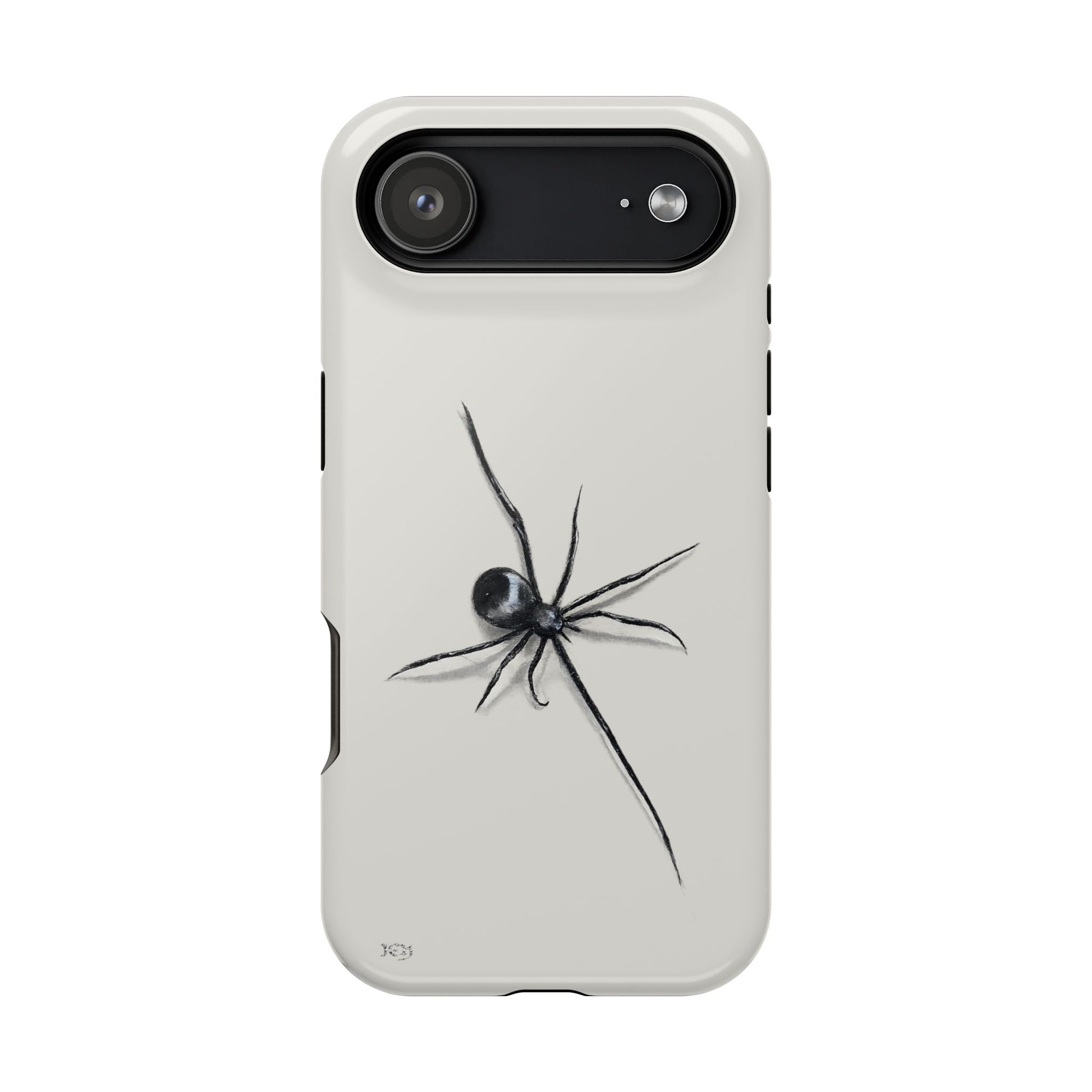 "ICY" Spider Sketch Magnetic Impact-Resistant Phone Case