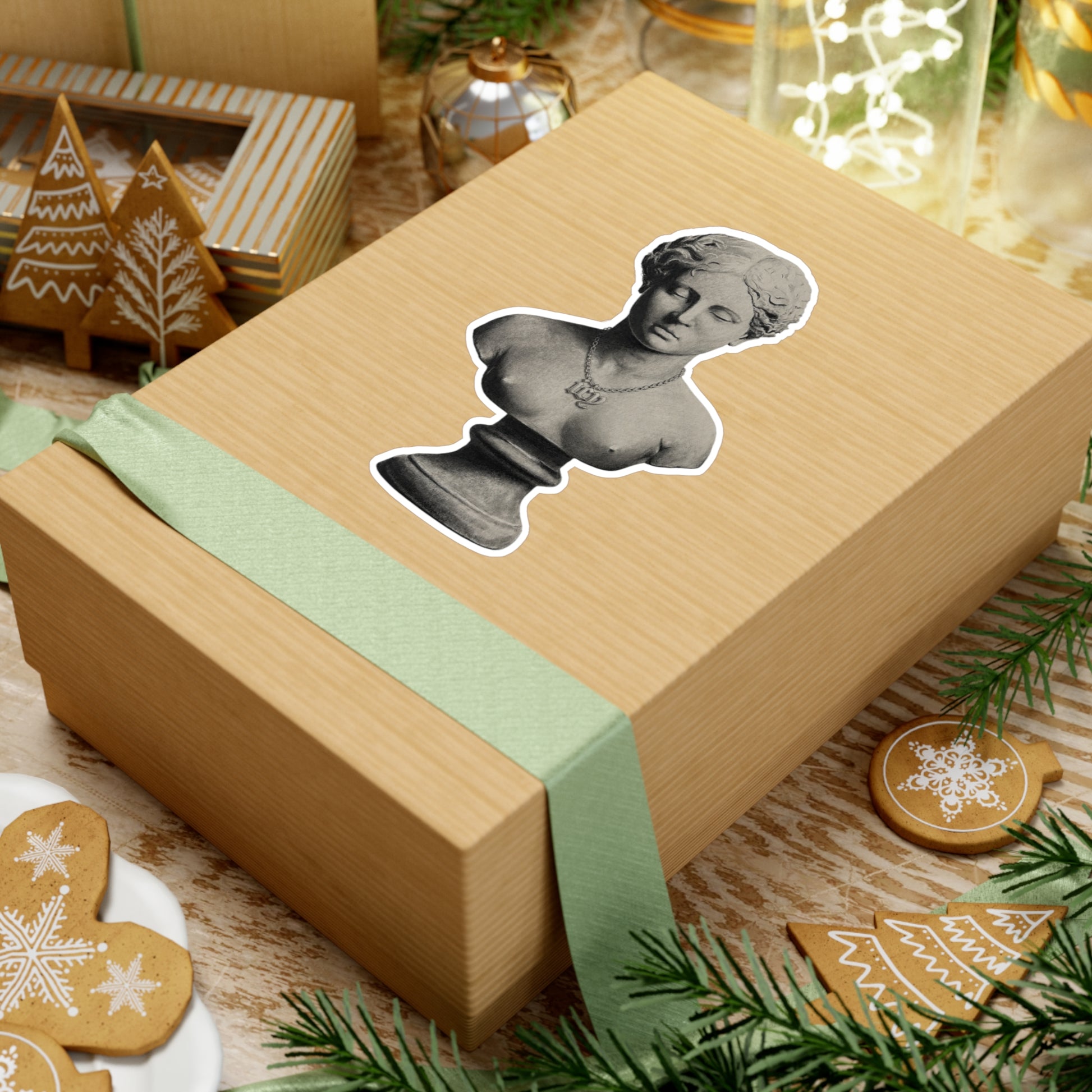 CHAIN STATUE Vinyl Kiss-Cut Stickers