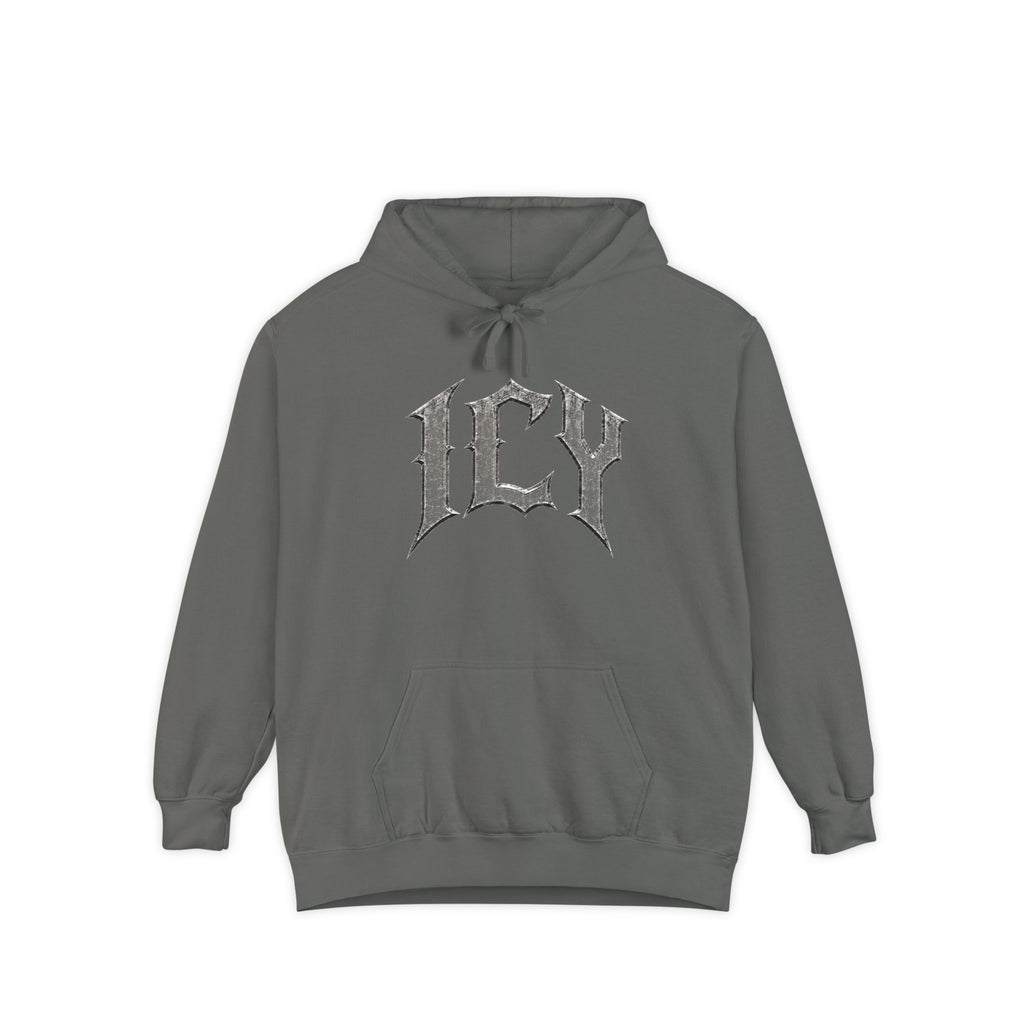 ICY Hoodie — Vintage Ice Text Pullover