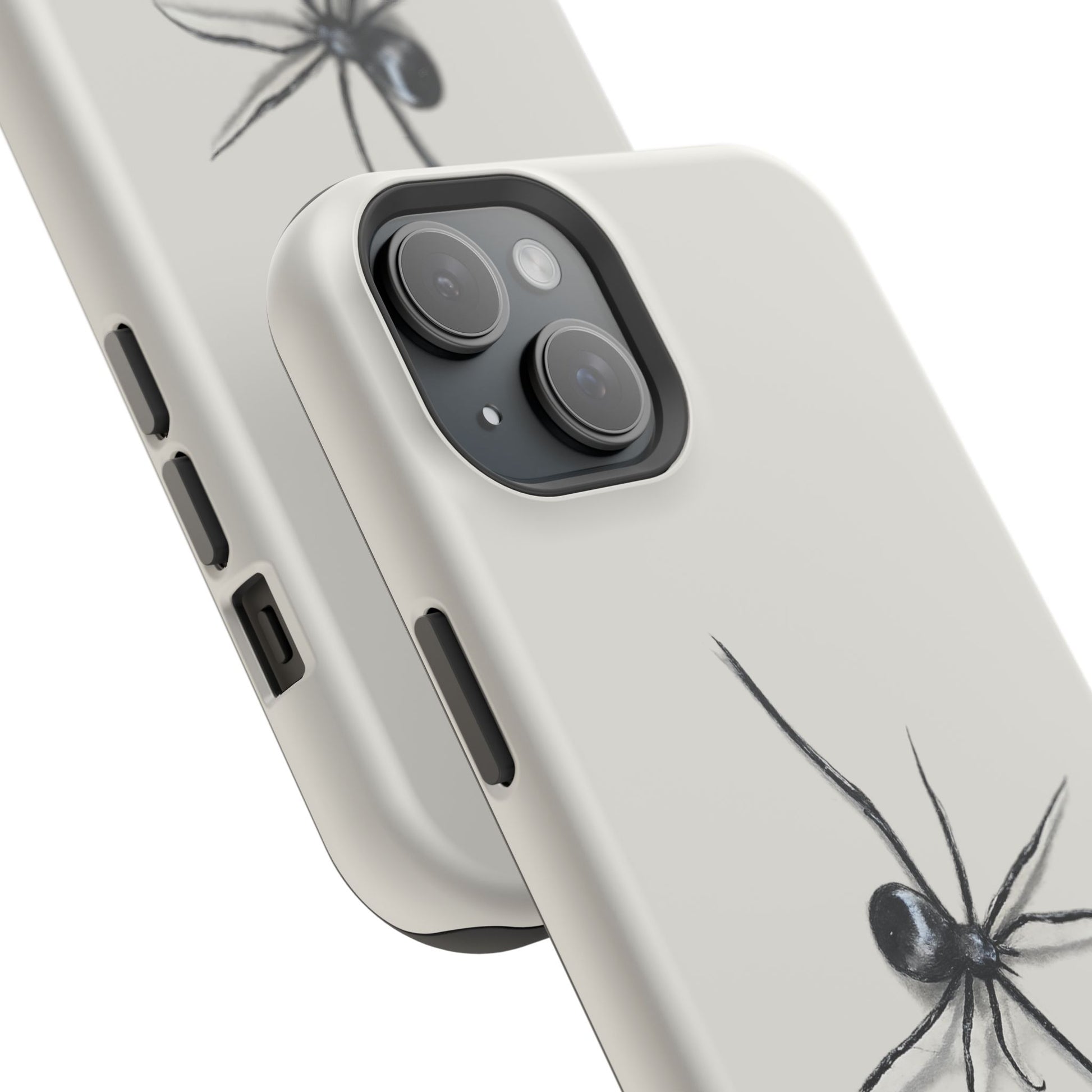 "ICY" Spider Sketch Magnetic Impact-Resistant Phone Case