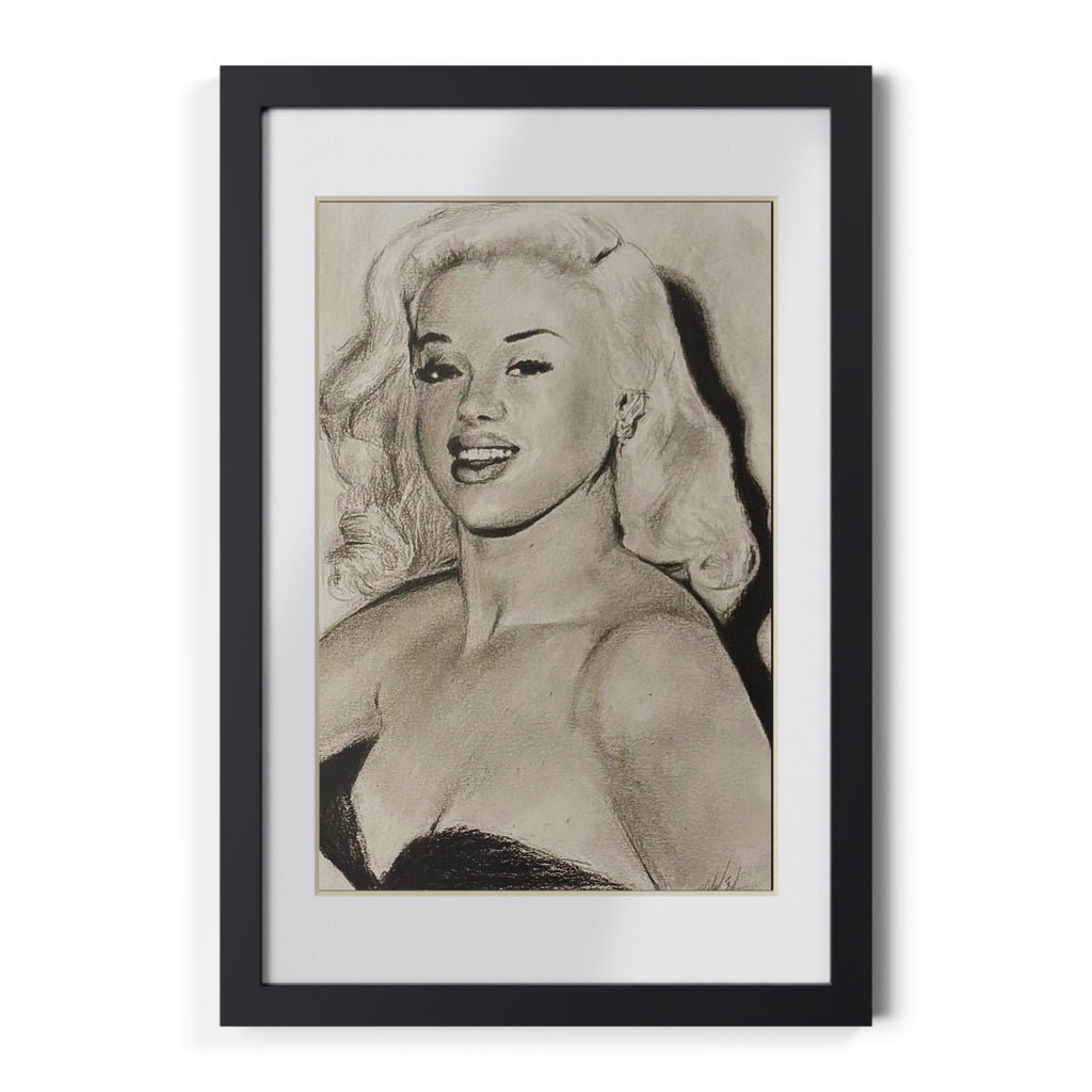 “Diana” Framed Posters, Black