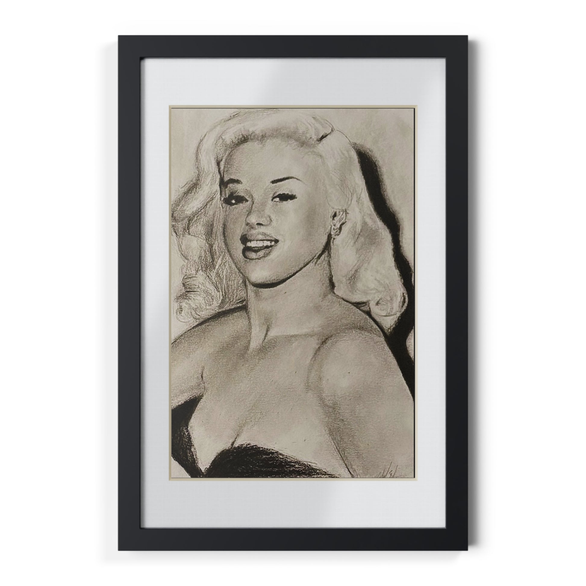 “Diana” Framed Posters, Black