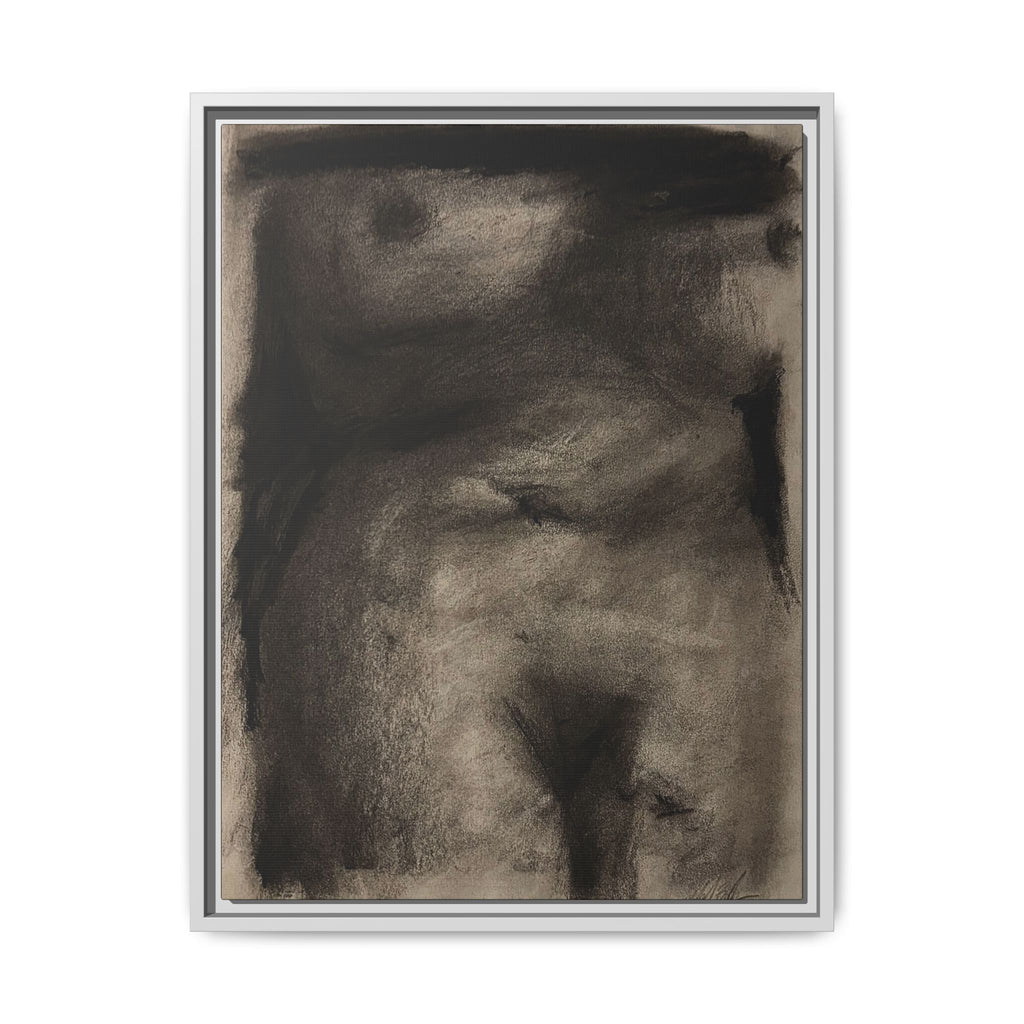 “The Price Of Intuition” Matte Canvas, Framed (Multi-color)