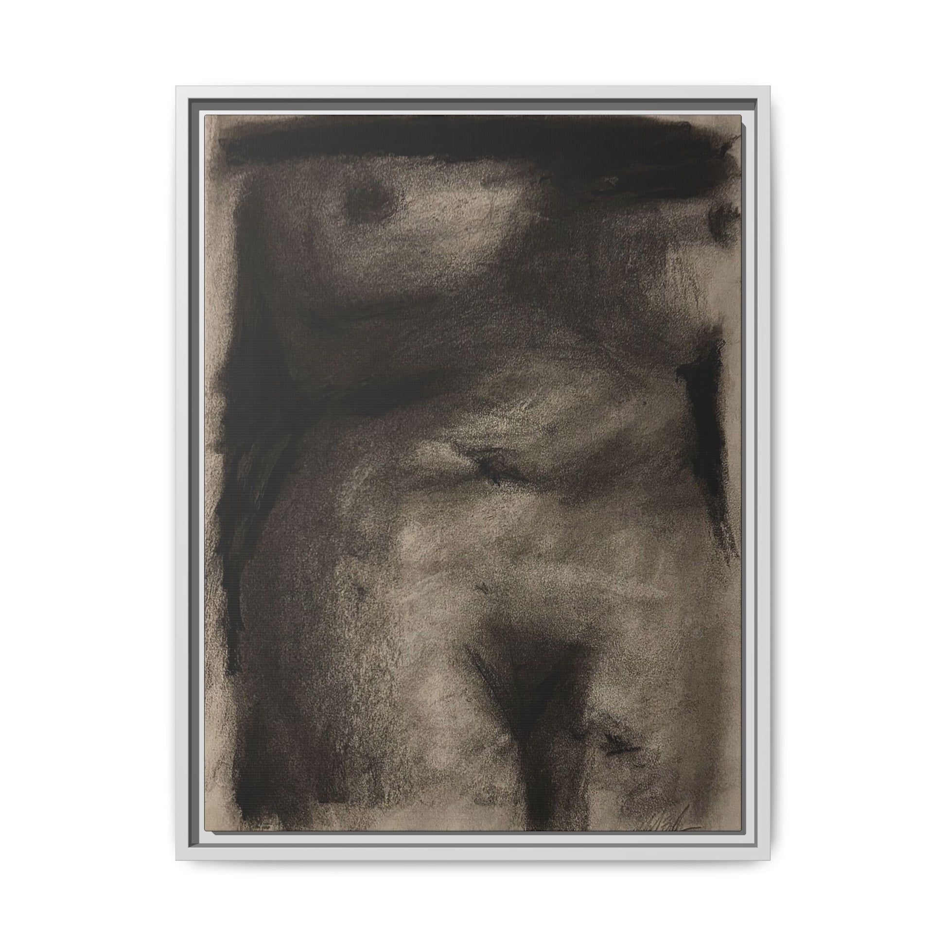 “The Price Of Intuition” Matte Canvas, Framed (Multi-color)