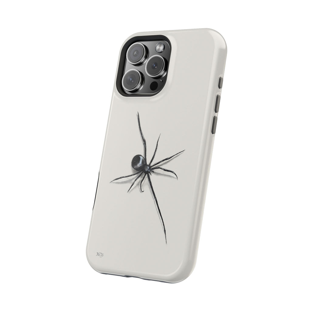 "ICY" Spider Sketch Magnetic Impact-Resistant Phone Case