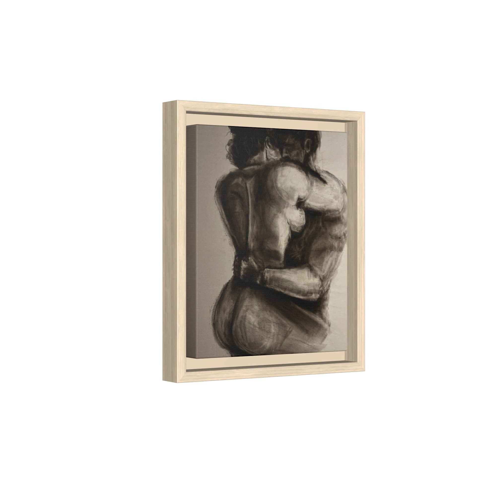 “LAST DAY ON EARTH” Matte Canvas, Framed (Multi-color)