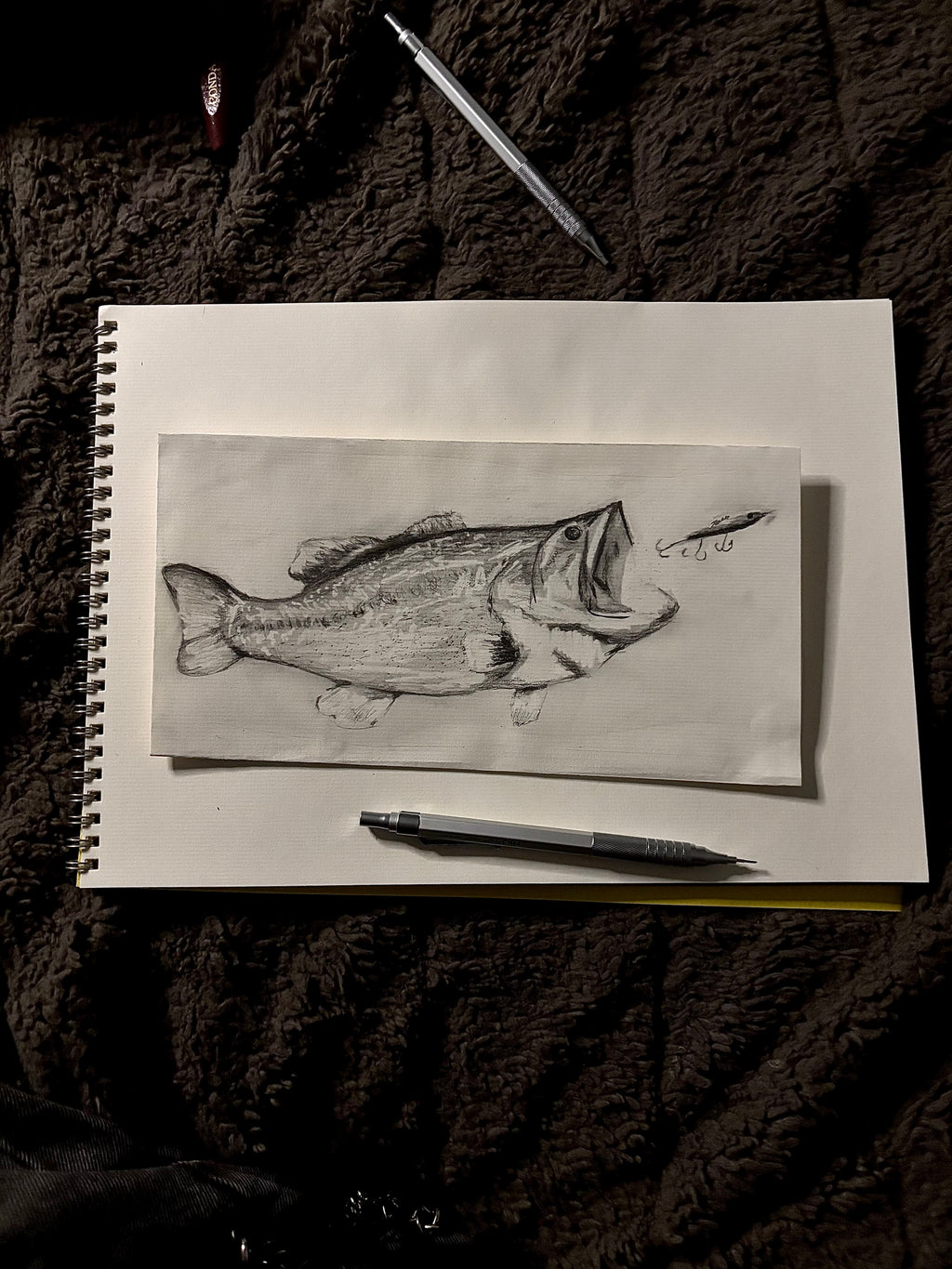 Large Mouth BA$$ (Framed)