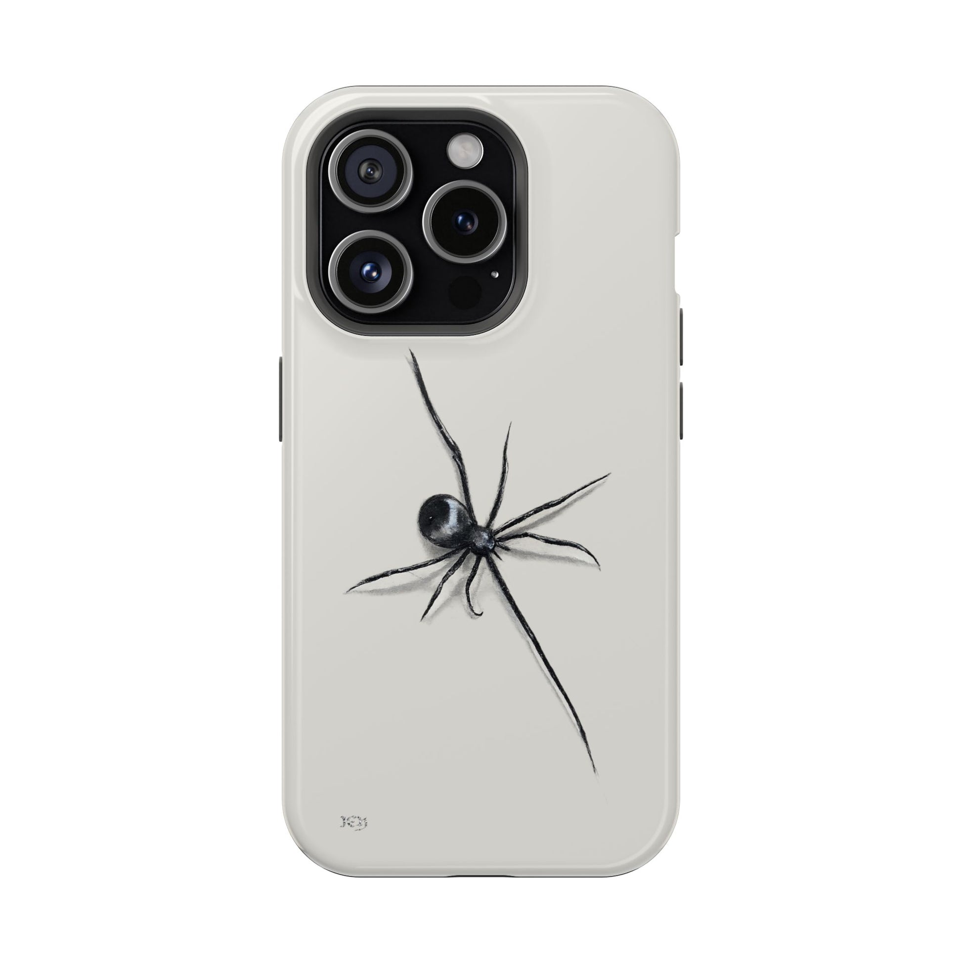 "ICY" Spider Sketch Magnetic Impact-Resistant Phone Case