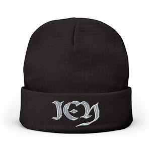 “ICY” Knit Beanie (Embroidery)