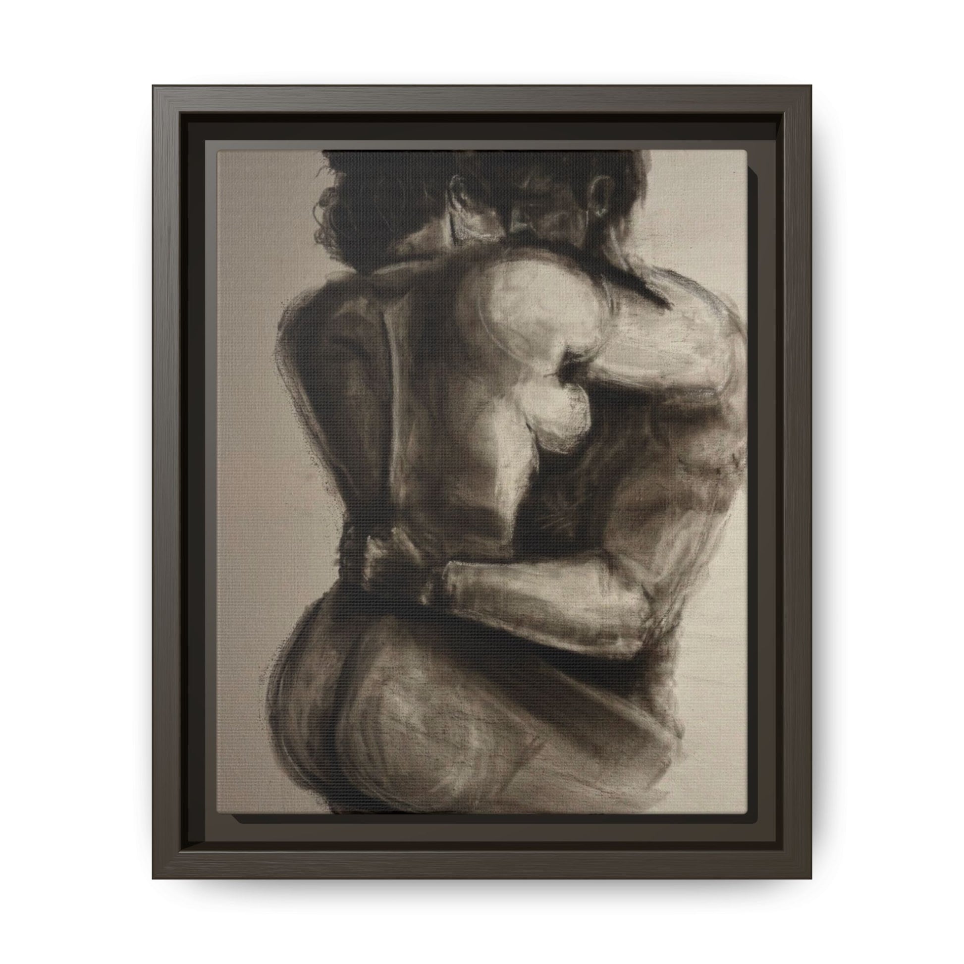 “LAST DAY ON EARTH” Matte Canvas, Framed (Multi-color)
