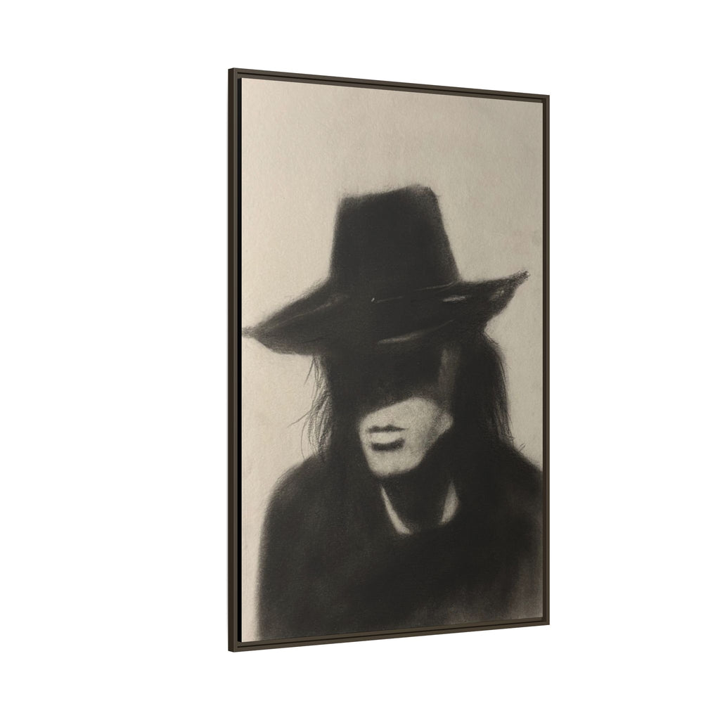 “OUTLAW” Matte Canvas, Framed (Multi-color)