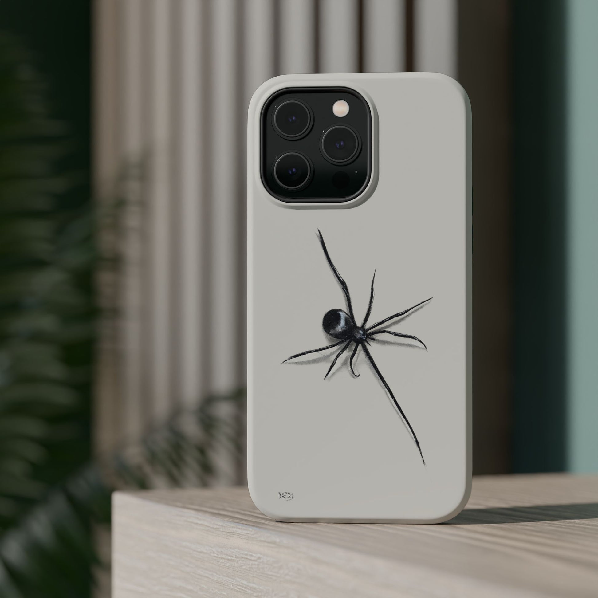 "ICY" Spider Sketch Magnetic Impact-Resistant Phone Case